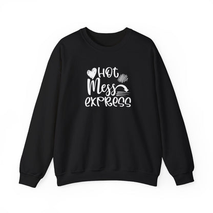 Sudadera unisex para adultos Hot Mess Express