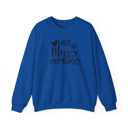 Sudadera unisex para adultos Hot Mess Express