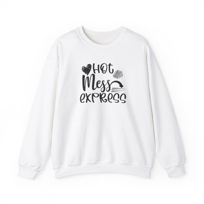 Sudadera unisex para adultos Hot Mess Express