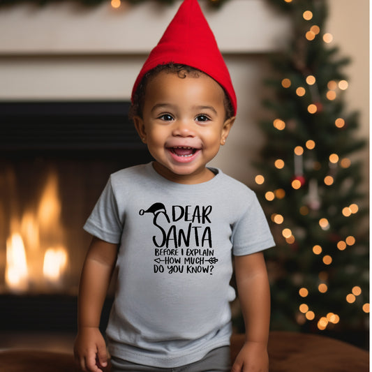 Père Noël, que sais-tu - T-shirt unisexe pour enfants