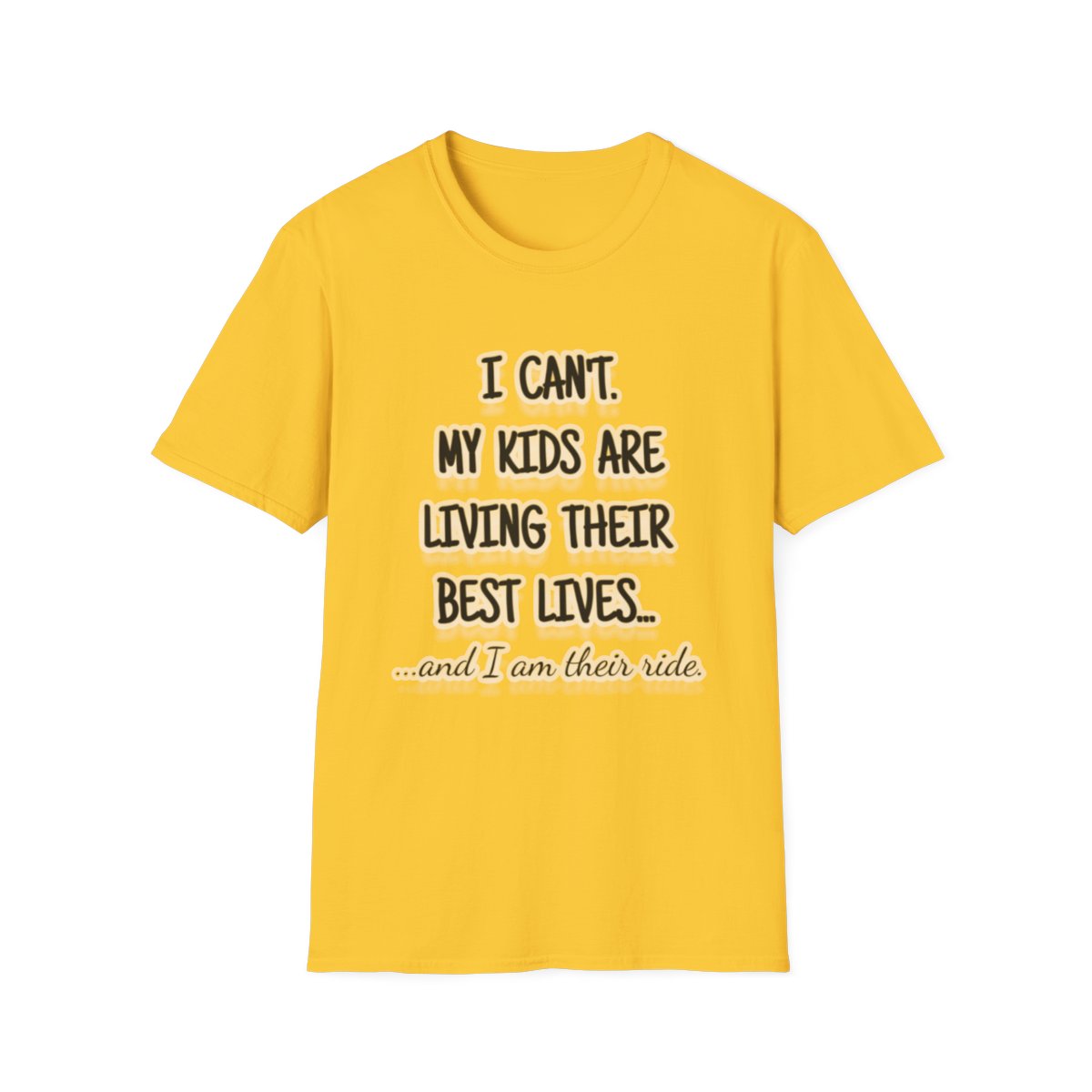 I Can't (Adult Unisex T-Shirt)