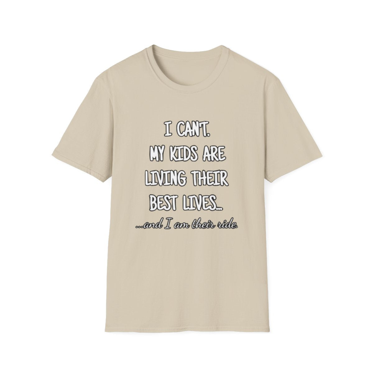 I Can't (Adult Unisex T-Shirt)