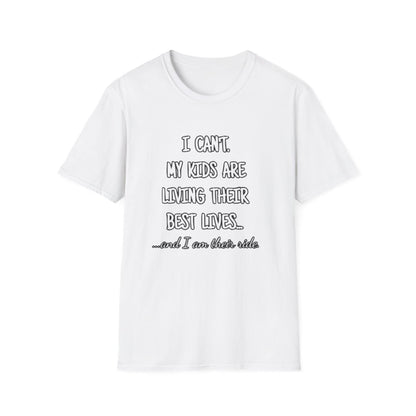 I Can't (Adult Unisex T-Shirt)