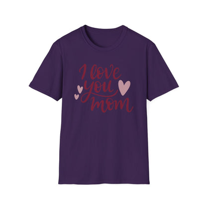 I Love you Mom (Young Adult - Adult Unisex T-Shirt)