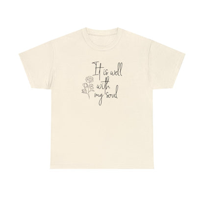 It Is Well With My Soul - (Unisex Adult T-Shirt)