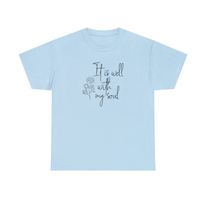 It Is Well With My Soul - (Unisex Adult T-Shirt)