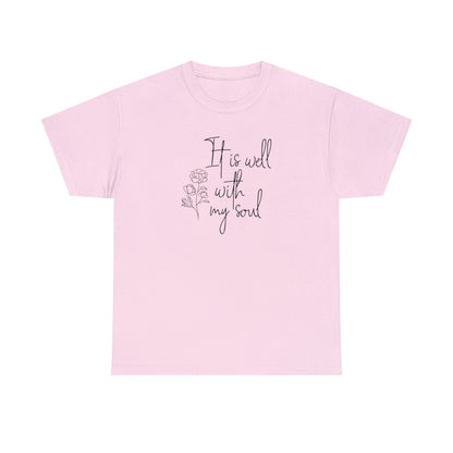 It Is Well With My Soul - (Unisex Adult T-Shirt)