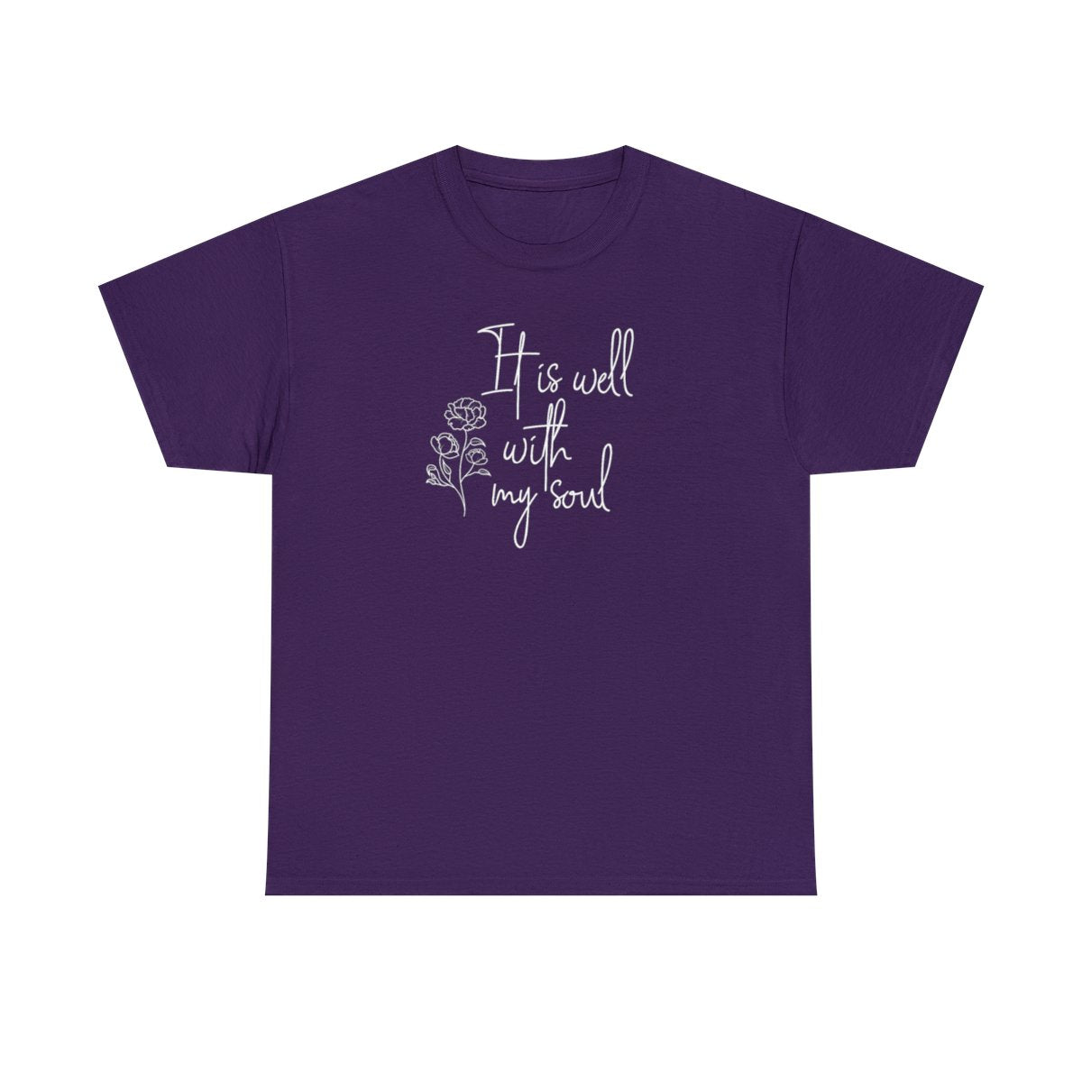 It Is Well With My Soul - (Unisex Adult T-Shirt)