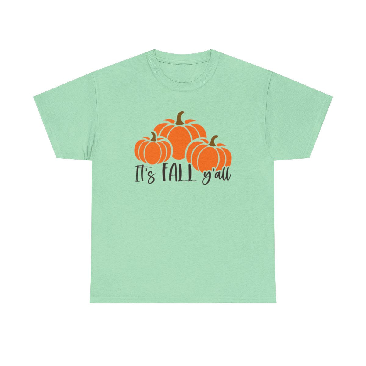 It's Fall Y'all With Pumpkins (Unisex T-Shirt)