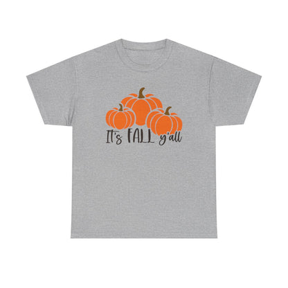 It's Fall Y'all With Pumpkins (Unisex T-Shirt)