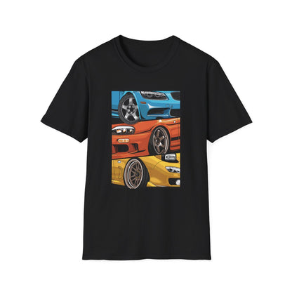 JDM Stacked Cars - (Men's T-Shirt)