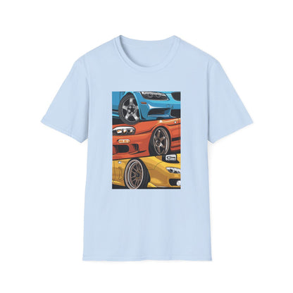 JDM Stacked Cars - (Men's T-Shirt)