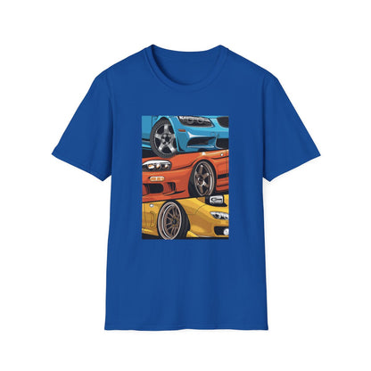 JDM Stacked Cars - (Men's T-Shirt)