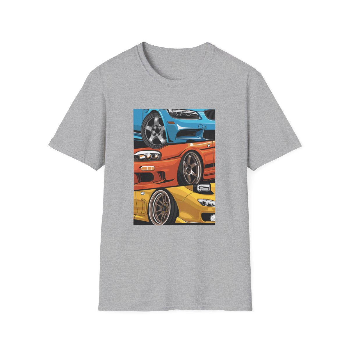 JDM Stacked Cars (Camiseta para hombre)