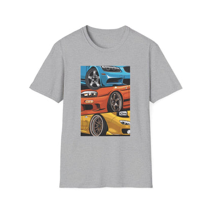 JDM Stacked Cars - (Men's T-Shirt)