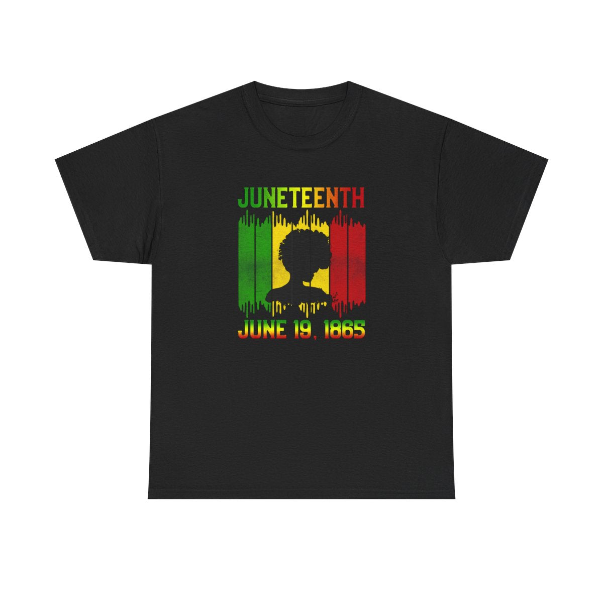 Juneteenth Female Shadow (Adult Unisex T-Shirt)