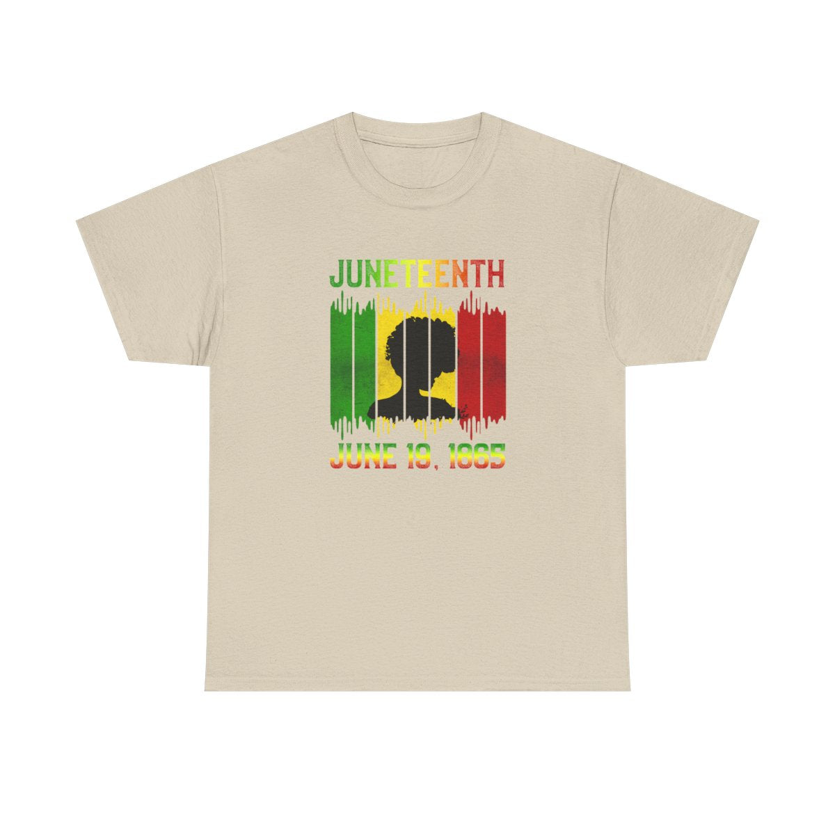 Juneteenth Female Shadow (Adult Unisex T-Shirt)