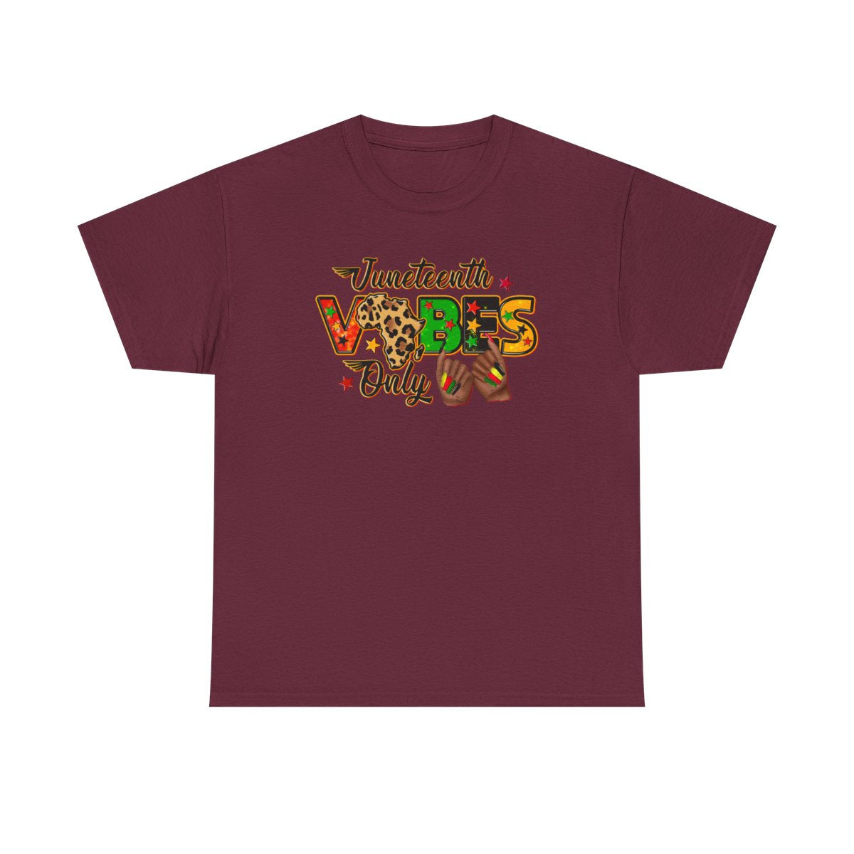 Camiseta unisex para adultos con el tema Juneteenth Vibes Only