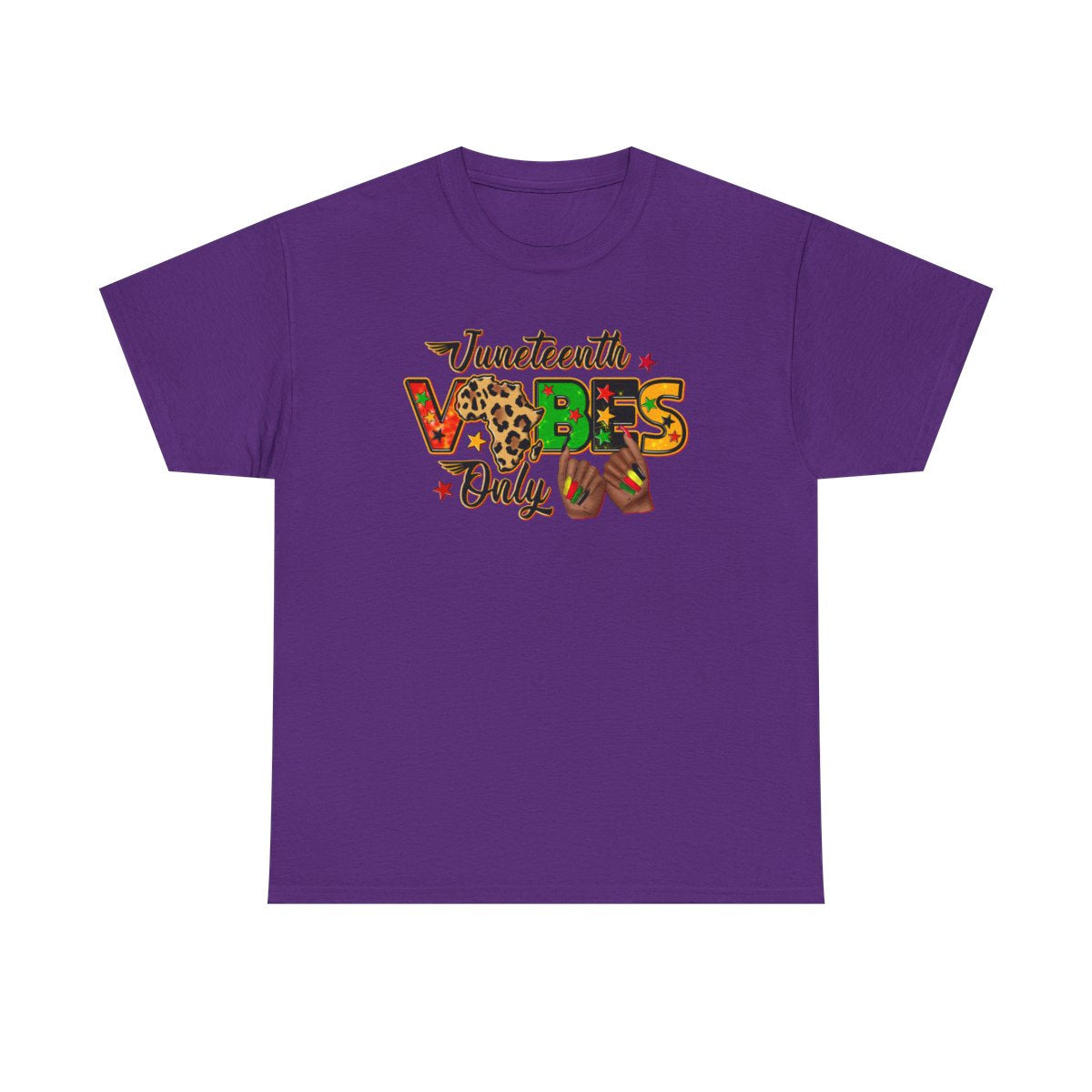 Juneteenth Vibes Only (Adult Unisex T-Shirt)