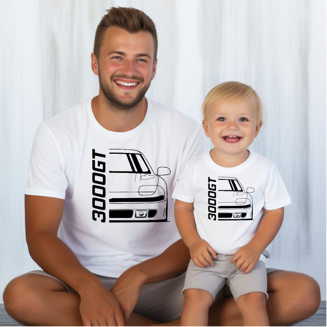 3000GT Gen 1 Silhouette (T-shirt unisexe pour adultes) T-shirt pour enfants vendu séparément