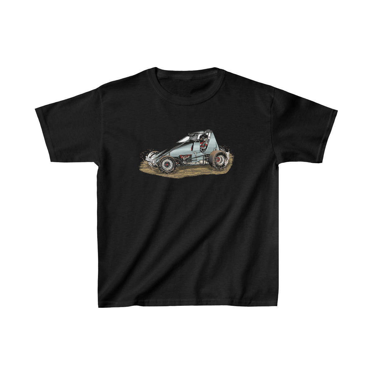 Kicking Up Dirt - Camiseta unisex para niños