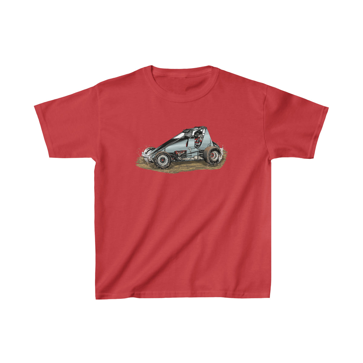 Kicking Up Dirt - Camiseta unisex para niños