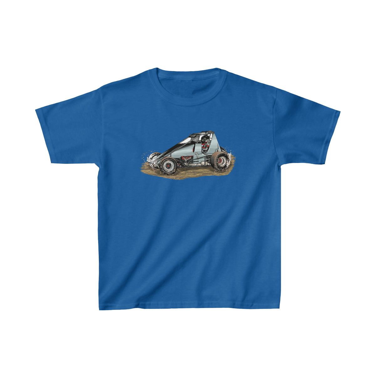 Kicking Up Dirt - Camiseta unisex para niños