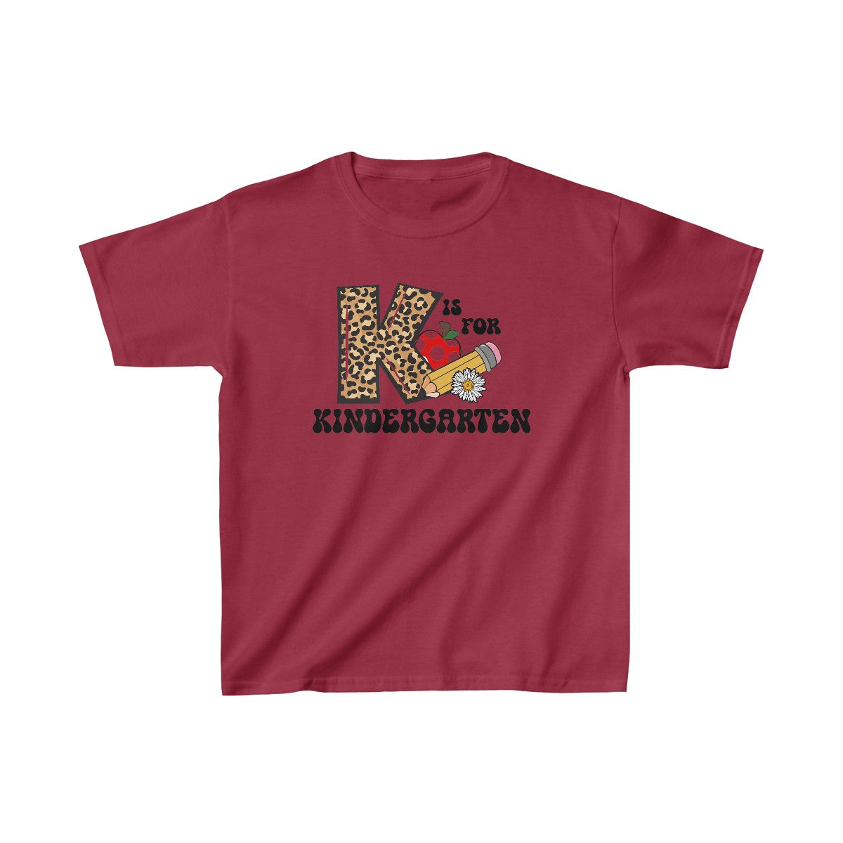 K es para Kindergarten (Camiseta para niños)