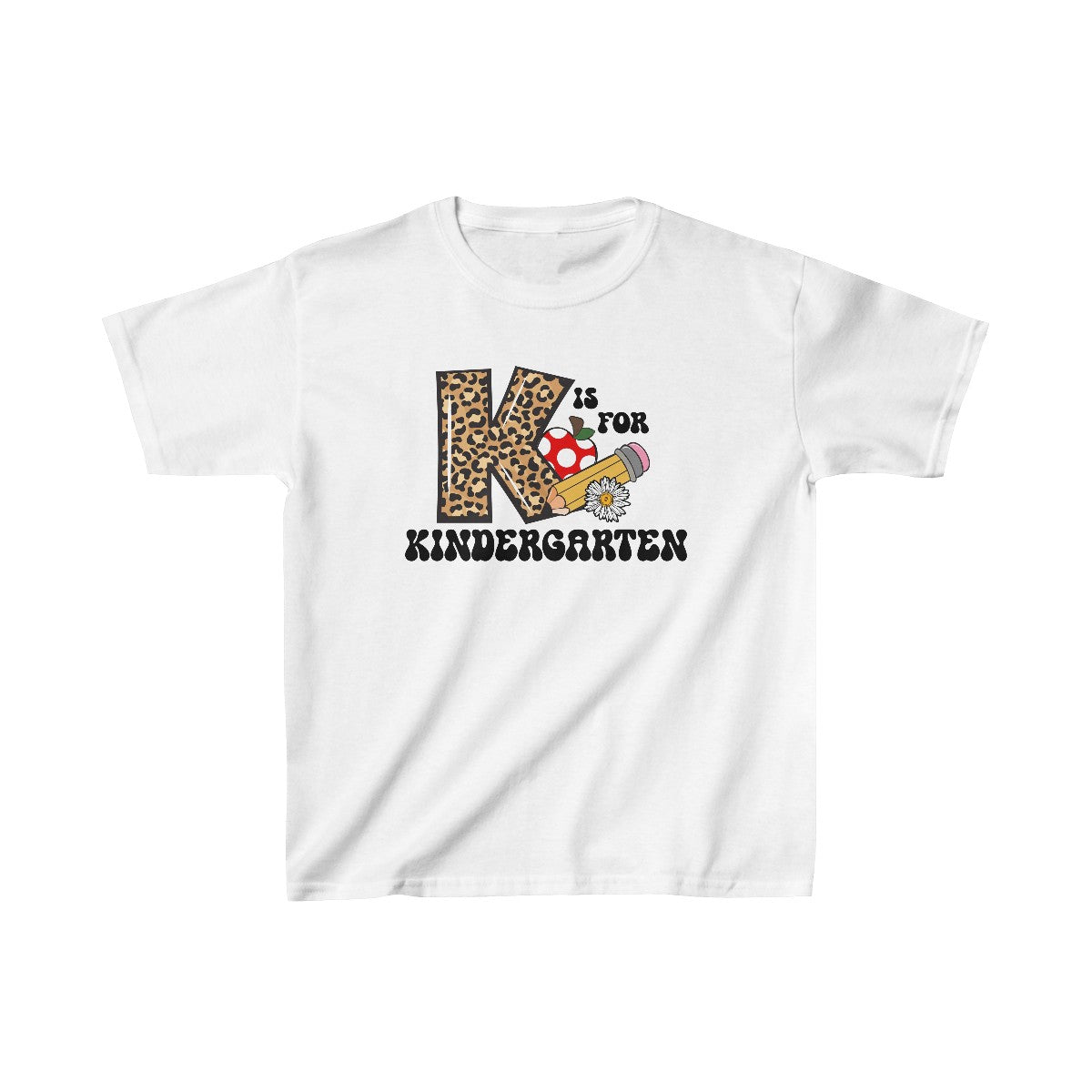 K es para Kindergarten (Camiseta para niños)