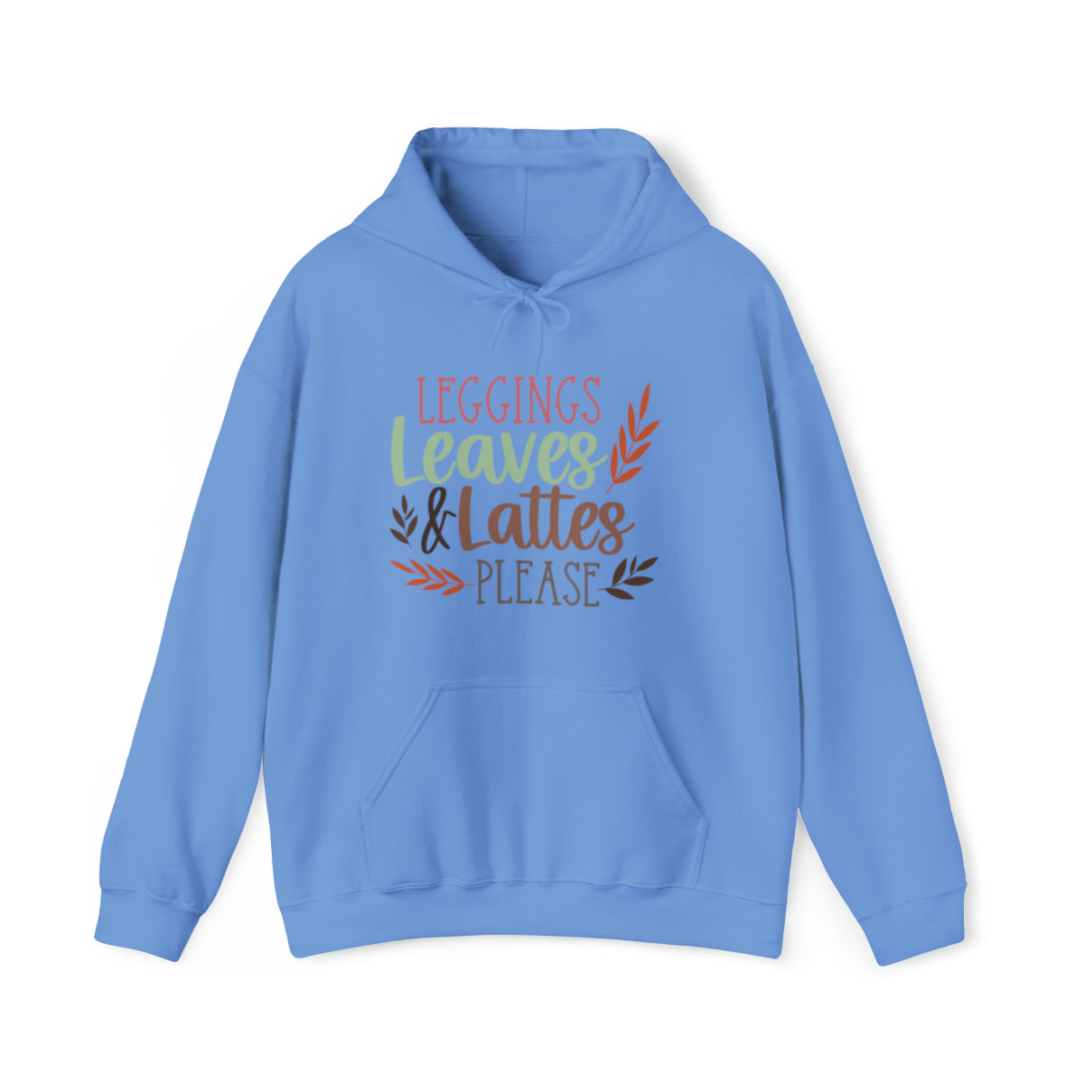 Leggings Leaves &amp; Lattes Please (Sudadera con capucha para mujer)