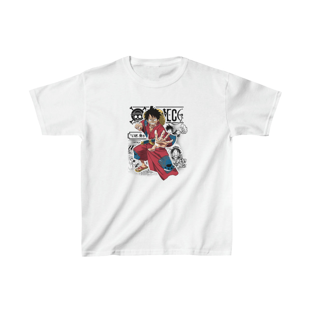 Luffy (Camiseta unisex para niños)