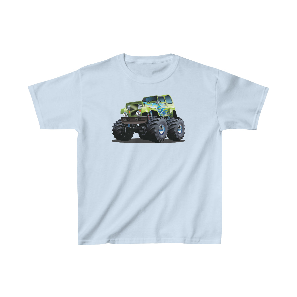 Monster Jeep (Camiseta unisex para niños pequeños)