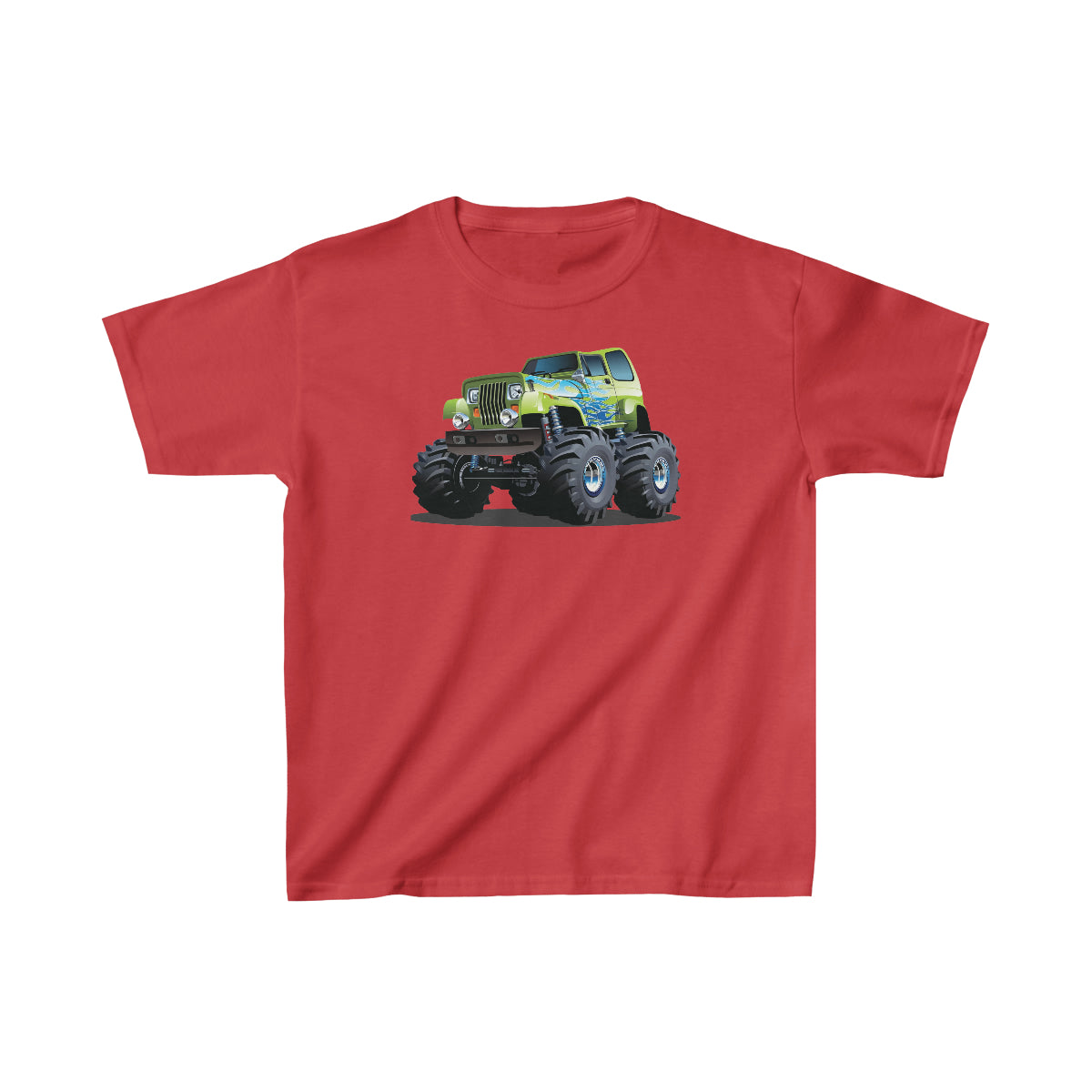 Monster Jeep (Camiseta unisex para niños pequeños)