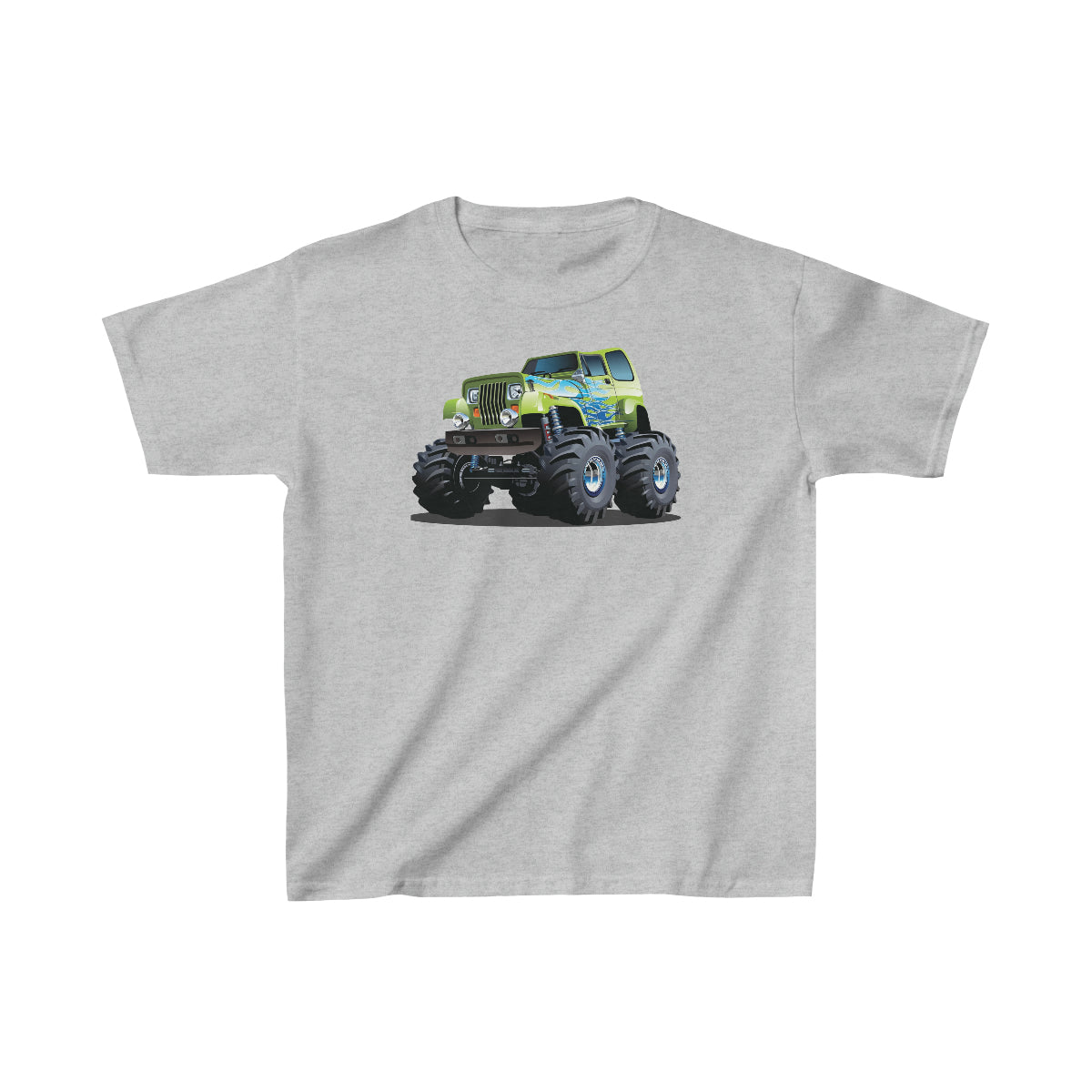 Monster Jeep (Camiseta unisex para niños pequeños)