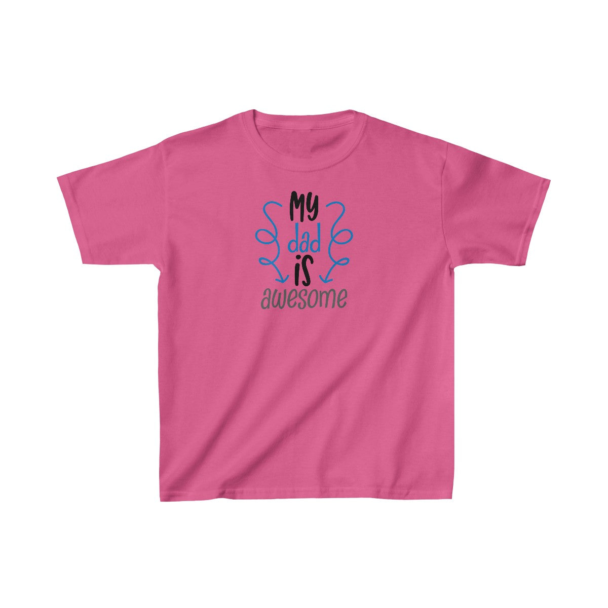 My Dad is Awesome (Kids Unisex T-Shirt)