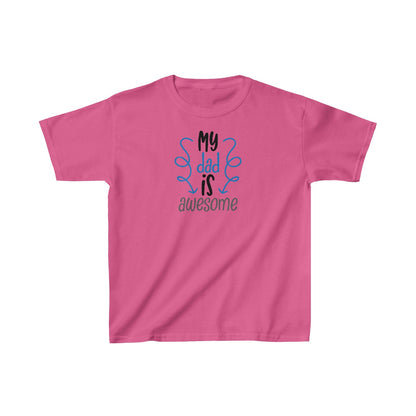 Mi papá es increíble (camiseta unisex para niños)