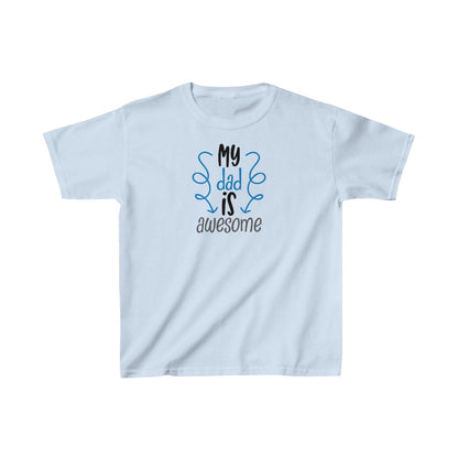 Mi papá es increíble (camiseta unisex para niños)