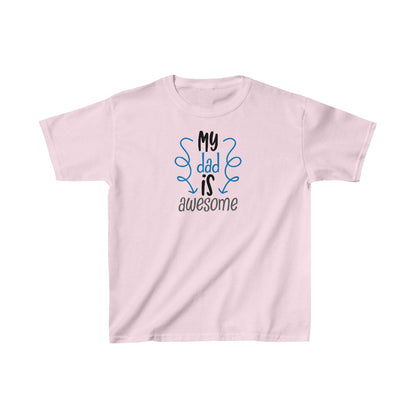 Mi papá es increíble (camiseta unisex para niños)