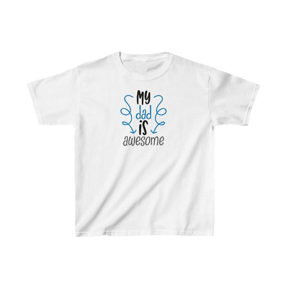 Mi papá es increíble (camiseta unisex para niños)