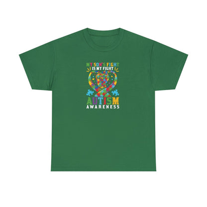 La lucha de mi hijo es mi lucha (Camiseta unisex para adultos)