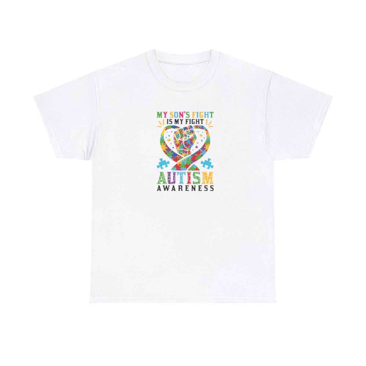 La lucha de mi hijo es mi lucha (Camiseta unisex para adultos)