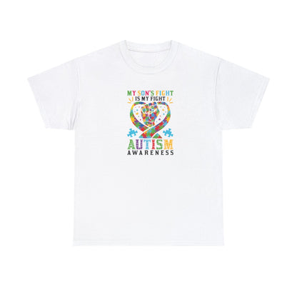 La lucha de mi hijo es mi lucha (Camiseta unisex para adultos)