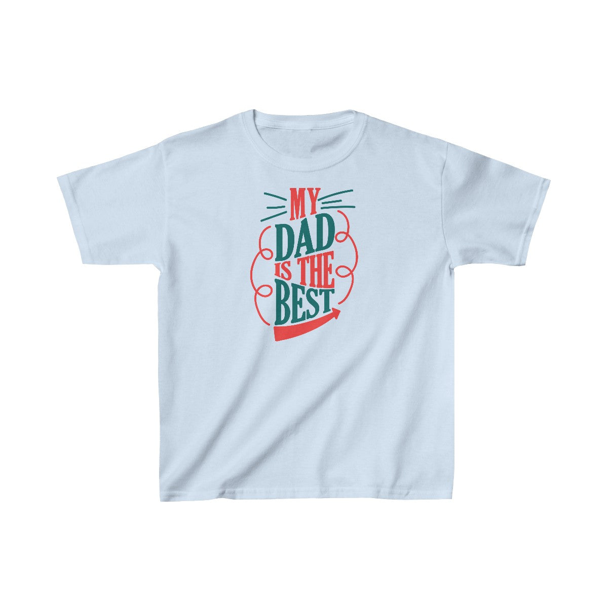 Mi papá es el mejor (Camiseta unisex para niños)