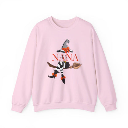 Nana Life Witch on Broom (Women's Sweatshirt)