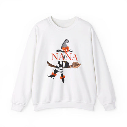 Nana Life Witch on Broom (Women's Sweatshirt)