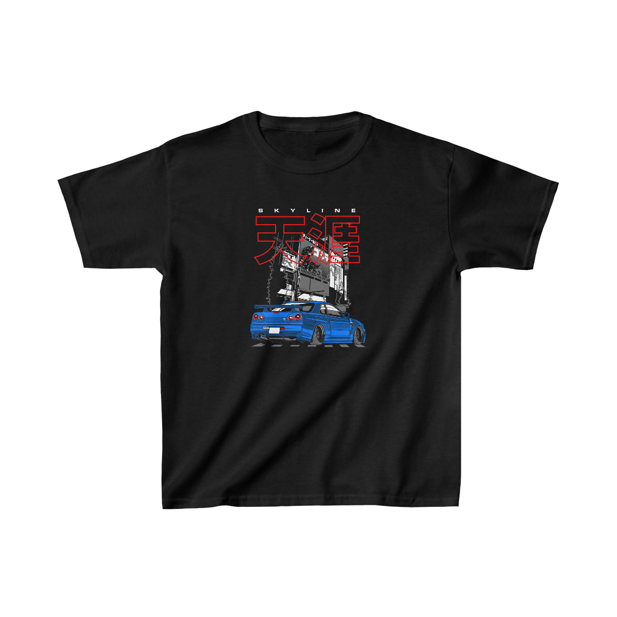 Nissan Skyline Kids Unisex  T-Shirt - Shirt Source LLC