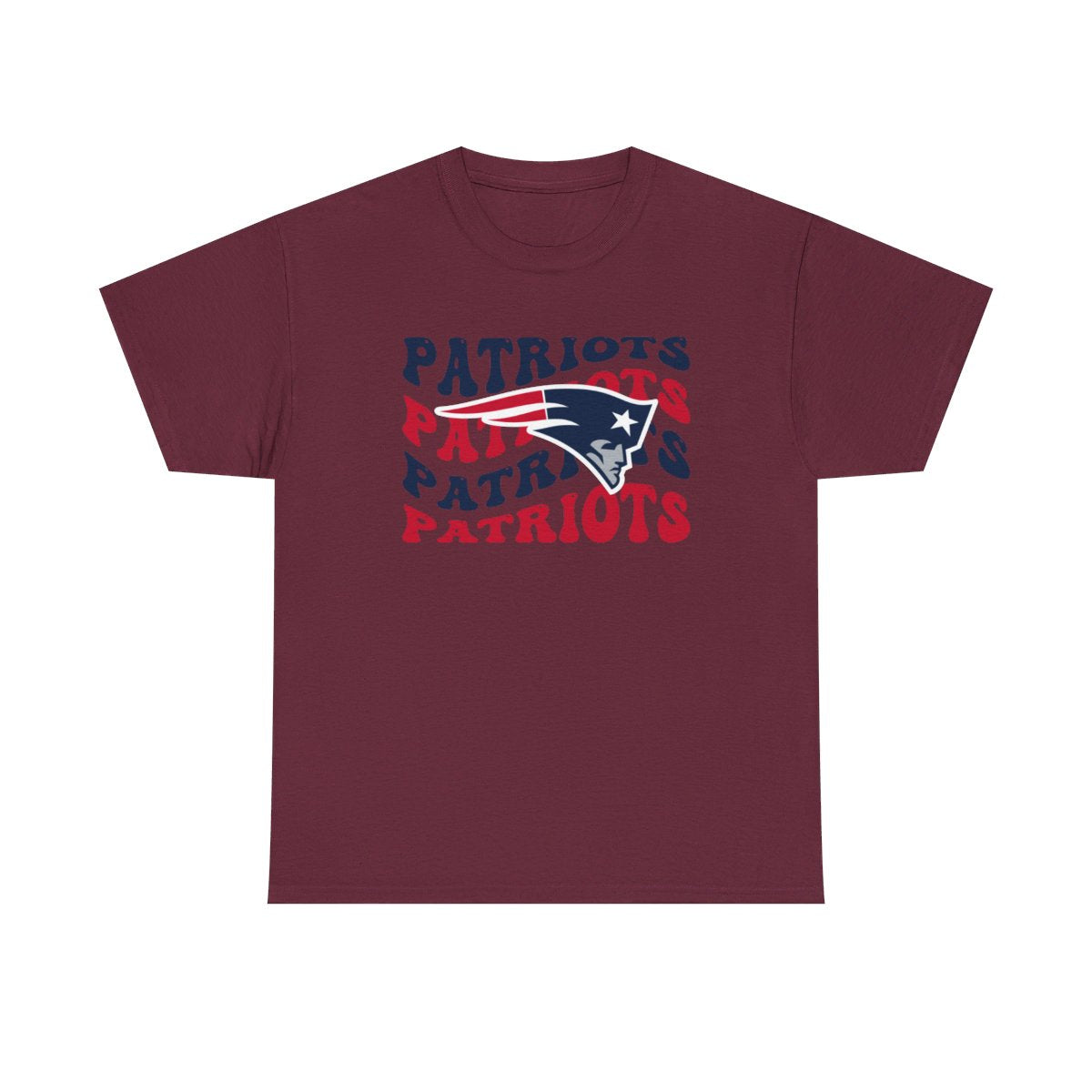 Patriots Wave (Adult T-Shirt)