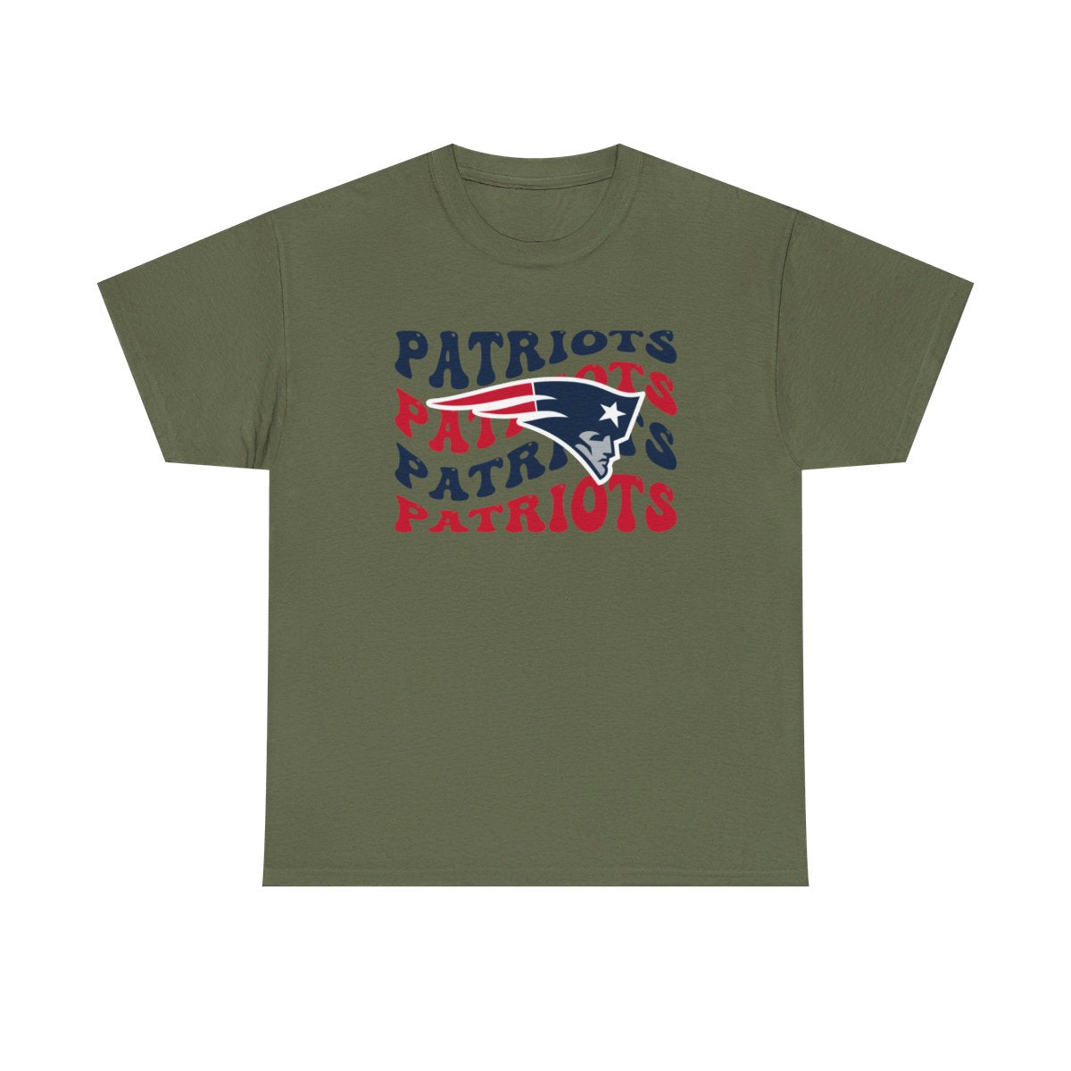 Patriots Wave (Adult T-Shirt)