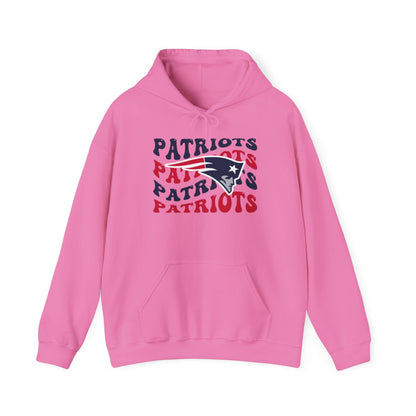 Patriots Wave (Adult Hoodie)