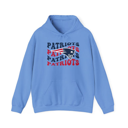 Patriots Wave (Adult Hoodie)